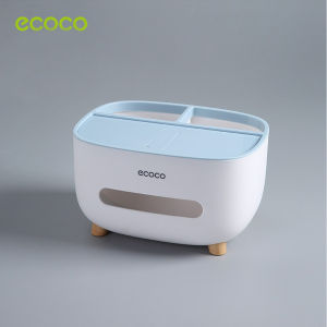Ecoco Minimalist Multi-functional Tissue Paper Box Remote Control Holder Tissue Paper Box Rainbow Culture
