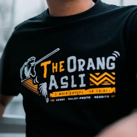 Top Choices Trendy Printed T-Shirts Ready Stock The Orang Asli T-Shirt (18 Tribes of Orang Asli) t shirt men