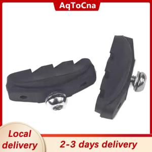 [COD] AqToCna Ship within 24 hours Road Bicycle Cycling Braking C-Brake Pads Blocks Holders Durable Rubber Shoes 50mm Caliper Pads