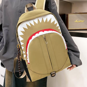 AE large-capacity luminous backpack for middle and high school students lightweight waterproof versatile stylish suitable for travel and outings