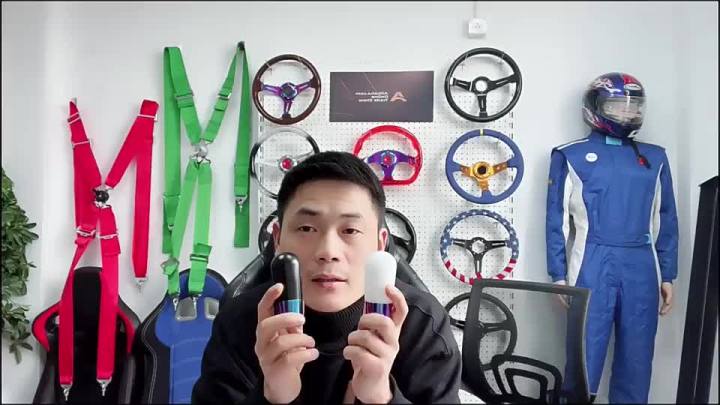 Universal manual automatic transmission racing gear selector knob ...