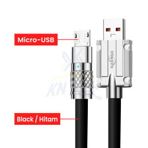 [KN ACC] USB KABEL DATA CHARGER CASAN MICRO / TYPE TIPE C FAST CHARGING 120W MURAH