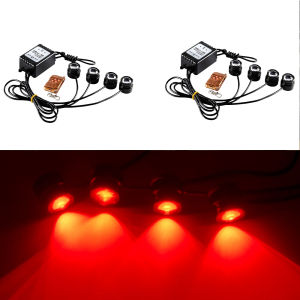 4x1.5w LED Eagle Eye Strobe Flash Eagle Eye LED Cat Eye Car With Wireless Remote Control Waterproof Drl Light