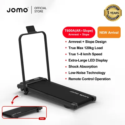 ✅SG Ready Stocks✅ JOMO Foldable Treadmill Mini Running Walking Home Gym Walking Pad Fitness Machine Heart Rate Indoor Running