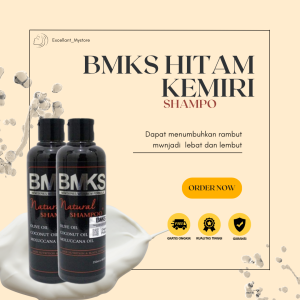 BMKS Natural Shampoo Minyak Kemiri - Perawatan Rambut Rontok dan Botak