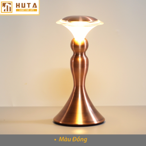Đèn cảm ứng để bàn HUTA Light For Life RESCUP pin sạc tích điện điều chỉnh độ sáng bảo hành 18 tháng