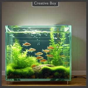 [Creative] LED Aquarium Digital Fish Tank 500ml Intelligent Digital Automatic Fish Feeder With Timer Pet Feeding Fish Food Dispenser Food