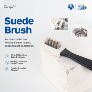 Rnasoap - Suede Brush 3in1 Sikat Sepatu Suede Jadi Lembut Kembali tanpa merusak serat halusnya