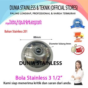 Bola Stainless Steel 3 1/2in