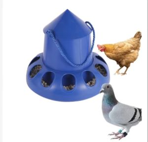 1Pc Chickens Ducks Goose Pigeons Anti-Loose Troughs Automatic Feeders Quail Feeding Troughs