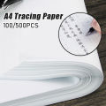 (500 Lembar) Kertas Kalkir A4 Putih Transparan / Transfer Paper Ukuran A4. 