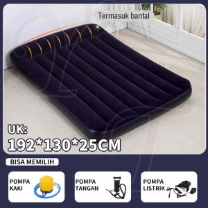 Kasur Angin Termasuk Bantal/ Berbagai Ukuran/Tahanair / Bahan Dua Sisi /Tiup Kasur Portable