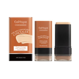 Foundation Stick Eraser Hydrating Lightweight Concealer Flawless Coverage Built-in Brush 2 Shades 20g Choice Affordable makeup
