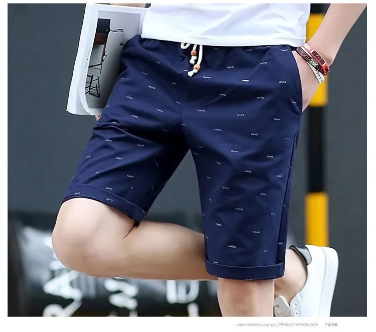 Fashion Short Pants Men Shorts Casual Beach Shorts Sports Shorts Cropped  Shorts Drawstring Shorts Men's Clothing seluar pendek lelaki