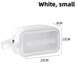 Travel Wash Bag Multipurpose Storage Bag with Handy Handle Waterproof Makeup Cosmetic Storage Pouch Skincare Shampoo Toiletery Organizer