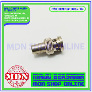 Conektor Male BNC To Fimale RCA per 5 pcs