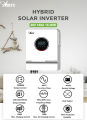 Hybrid Solar Inverter 10KW Hybrid Inverter 48V On Grid Off Grid Inverter with Dual AC Outputs and PV Inputs Can Work without Battery with WIFI Monitoring. 