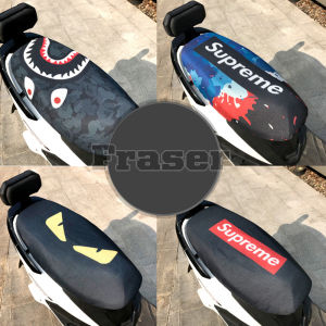 Fraser Choice Motorcycle Net Seat Cover Heat Resist SunBlock 3D Honey Comb Suitable for EX5 WAVE LC135 LAGENDA KRISS NOUVO Y15 RS150 CBR250 R15 R25 and More