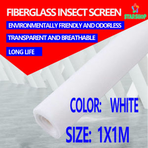 Fiberglass Window Screen Mesh 1M - Durable Anti Mosquito Net for Doors & Windows Home Insect Protec