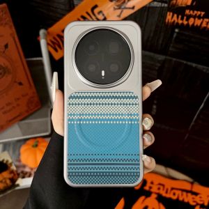 For Hiuawei Honor Magic 8 Pro Case Hard PC Carbon fiber wireless charging Protective Back Cover For Magic 8 8pro Shell