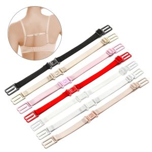 1pc Bra Straps Adjustable Women Anti Slip Bra Strap Clips Double Shoulder Back Hasp Holder Buckle Belt Invisible Elastic Straps Bra Accessory