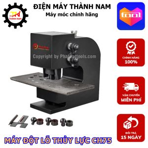 Máy Đột Thủy Lực CH75 - Đột Bản Dày 10mm - Bảo Hành 6 Tháng