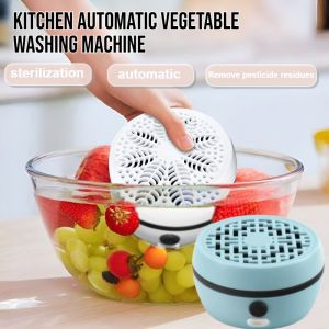 Automatic Vegetable Washing Machine Remove Pesticide Residue Kills 99% Of Bacteria Fruit Washing Machine