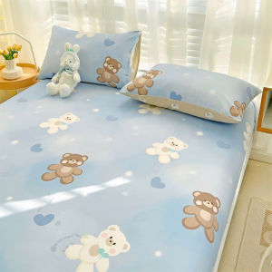 [ FREESHIP ❤️] Sét 3 Món Ga Gối Cotton Living - 100% COTTON TỰ NHIÊN Mát Lạnh - KiMi_Decor