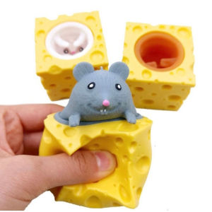 Smile - Mainan Squishy TIKUS Karet / POP UP TIKUS Karet Silikon Squeeze