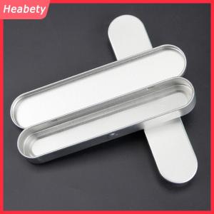 Heabety  1 cái kim loại quà tặng hình chữ nhật Ngựa miệng hộp thiếc đài phun nước hộp bút trường hợp