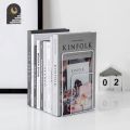 Book Stand Book End Besi Aesthetic Hitam Book Holder Pembatas Buku. 