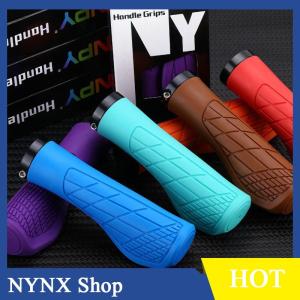[NYNX] 1Pair Bicycle Grips Shockproof Bike Handlebar Cover Anti-Slip Lockable Grips Ergonomic Cycling Rubber Handle Grips