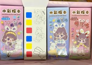 bộ tranh vẽ tập tô kèm màu