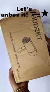 HODEKT Steam Iron Handheld Garment Steamer Travel Steamer Iron for Clothes Foldable and Portable