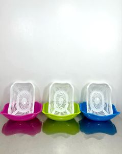 2in1 Basin with Strainer (2 Sizes) (Random Color will be given)