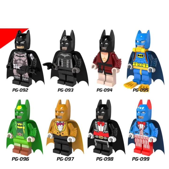 บล็อคและของเล่นตัวต่อ ตัวต่อเลโก้ ลาย แบทแมน Batman คละลาย ของเล่นเด็กตัวต่อ มีให้สะสมมากกว่า 24 แบบ ของเล่นราคาถูก
