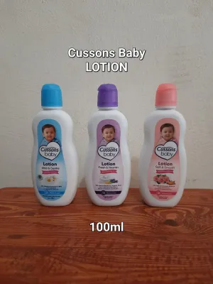 | Cussons Baby Lotion 100ML Body Lotion Melembabkan Kulit Bayi FRESH & NOURISH / MILD & GENTLE / SOFT & SMOOTH |