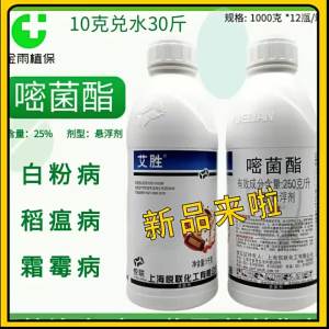 Yuelian Aisheng 25% Azoxystrobin for Rice Blast Cucumber Downy Mildew Wolfberry Powdery Mildew Agricultural Fungicide