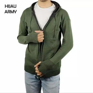 Sweater Hoodie Rajut Ariel Pria Dewasa Polos Termurah DIstro Terbaru