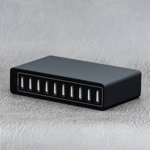 10 Ports Multi USB Charger Station 60W Quick Fast Charging Dock Wall Charger with Cable for Universal Mobile Phones