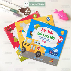 Sách -Bộ 3 Cuốn 145 Câu Hỏi Phát Triển Trí Tuệ - Mẹ Hỏi Bé Trả Lời