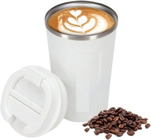 Termos Kopi Travel Mug Anti Tumpah dengan Tutup Cangkir Termos Coffee - YSSHOP