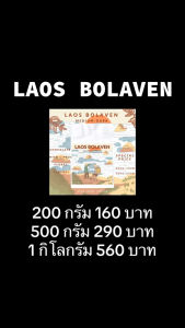 [เมล็ดกาแฟคั่วกลางเข้ม Laos Bolaven (คัดไซต์ A)]