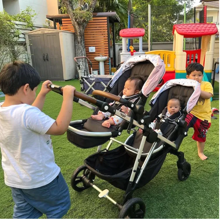 Keenz Kinetic D2 Convertible Stroller (with 2 Stroller Seats