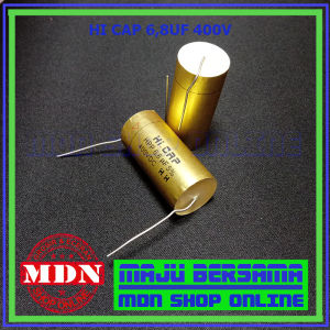 Kapasitor HiCap 6.8 uf 400v - Kapasitor audio kualitas bagus