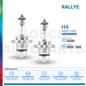 Bosch Headlight Bulb PAIR for Toyota Vios 2023 - Present J / XE / XLE | Standard | All Weather | LED