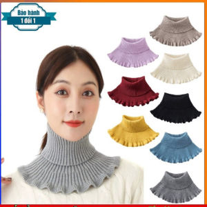 Cổ Áo Giả Có Thể Tháo Rời Màu Trơn Tiện Dụng Cho Nữ