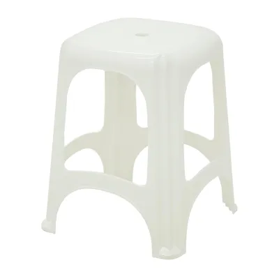 Tramontina Stackable Plastic Stool - White