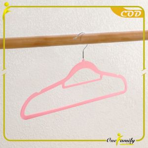 ONE-C1128 Hanger Baju Gantungan Beludru Tidak Licin / Gantungan Baju Aesthetic Anti Slip Dewasa