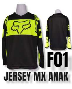 JERSEY MOTORCROSS ANAK/BAJU SEPEDA GUNUNG/BAJU BALAP BAJU EDVENTURE F01